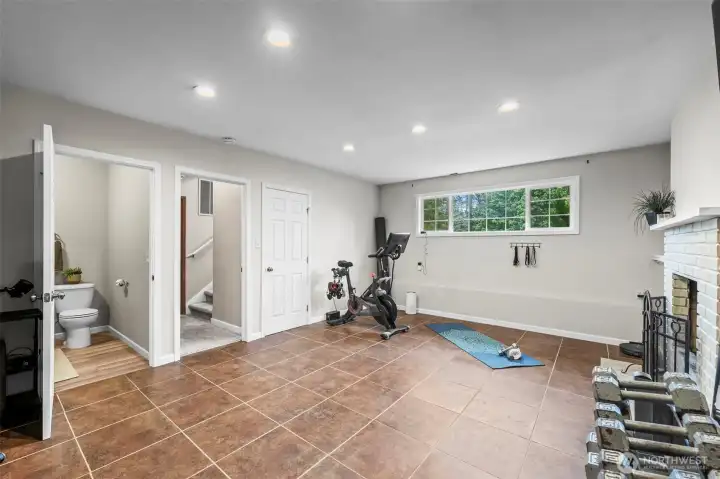 Bonus room downstairs