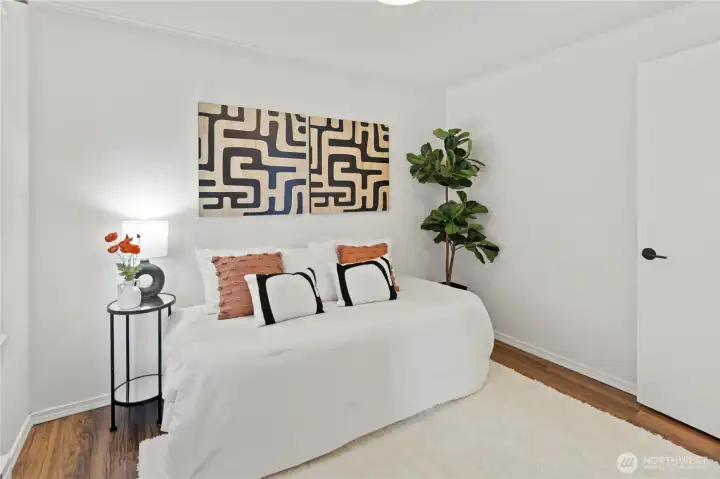 2nd bedroom spacious bright and airy.