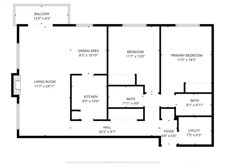 Unit floor plan