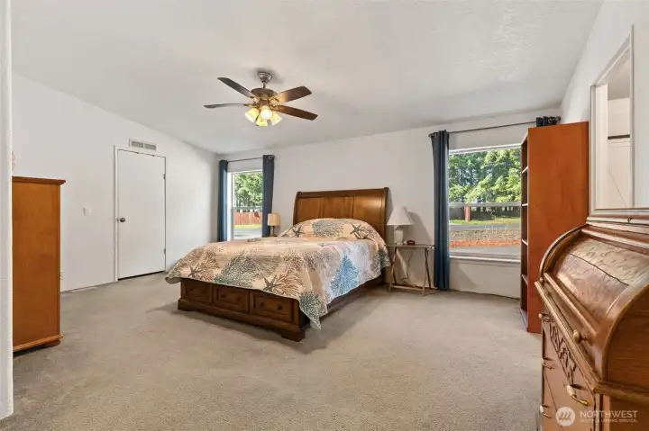 Massive Primary Bedroom