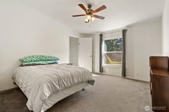 2nd Bedroom with a walk in closet