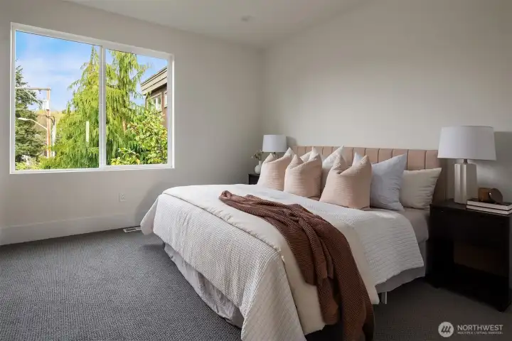 Fourth bedroom located on second level