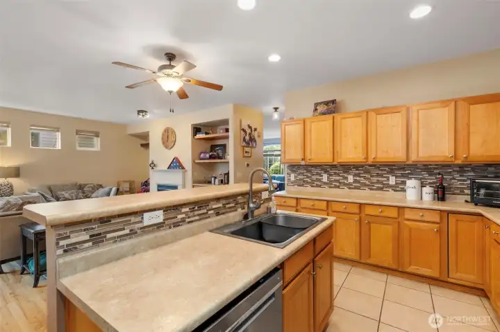 Spacious Kitchen
