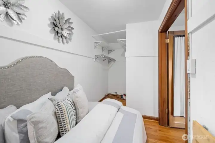 create your own closet experience, plenty of room in here