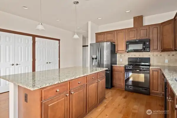Kitchen and pantry