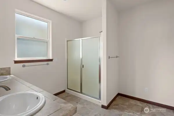 Main bath shower stall