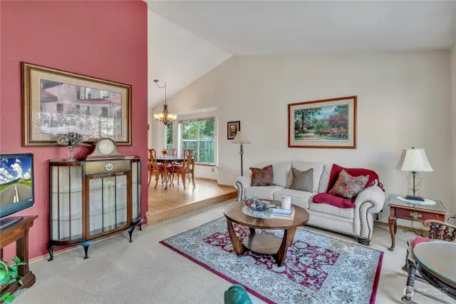 Spacious formal living room