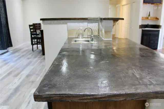 Kitchen Bar sink countertop