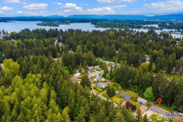 .6 mile to Jenks park- private lake tapps park for homeowners within WestTappsHOA.