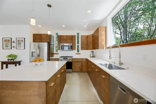 Tons of storage & counterspace.