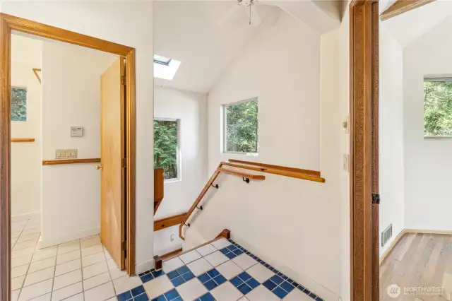 Upstairs hallway
