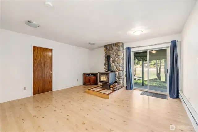 Lower level rec room