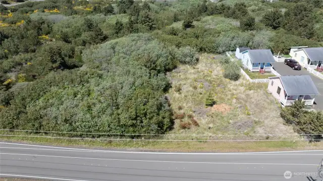 Nice, level lots.  One is already mostly cleared!