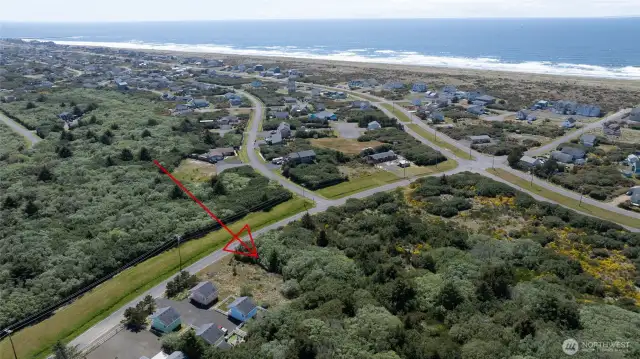 Beach access is a short distance directly West on Marine View Drive.