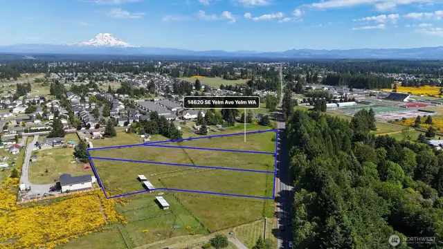 Adjacent two land parcels are also listed separately for sale. Blue boundary lines are approximate. Buyer to verify to their own satisfaction.