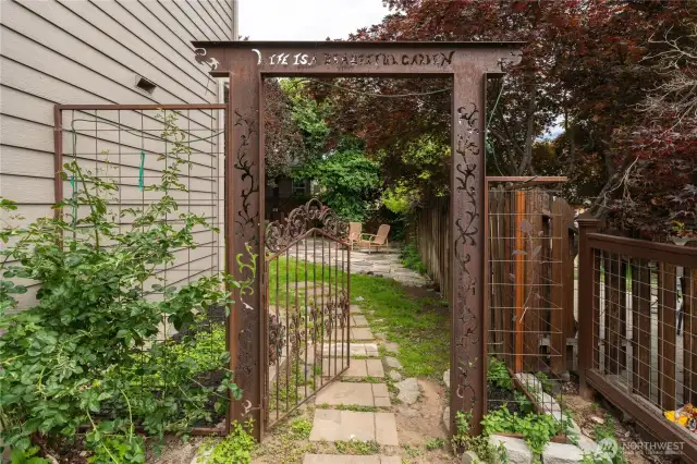 mature landscaping