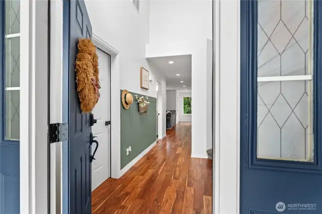 inviting entry