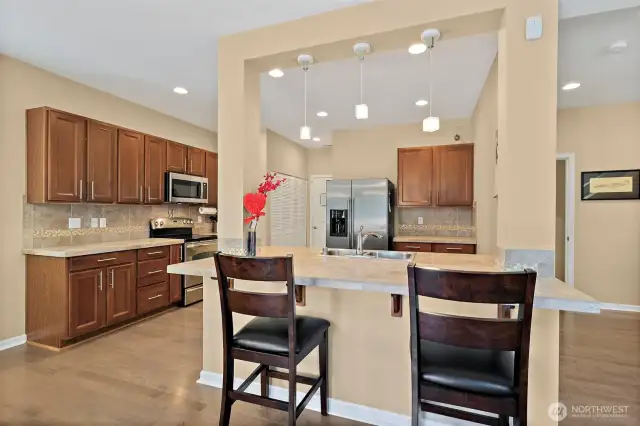 Open Concept Kitchen with