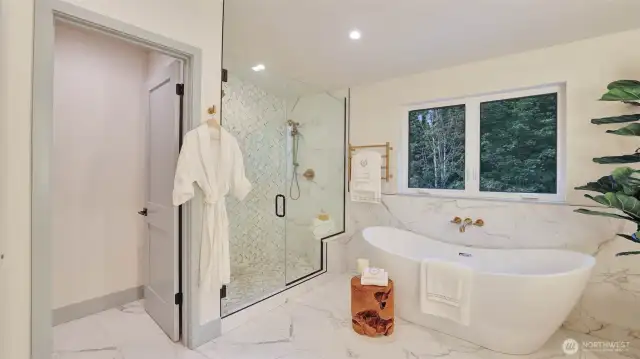 Ahhh...the perfect way to relax after a busy day!