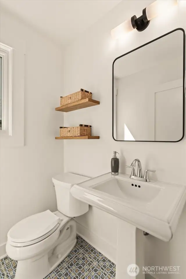 Main floor bathroom.