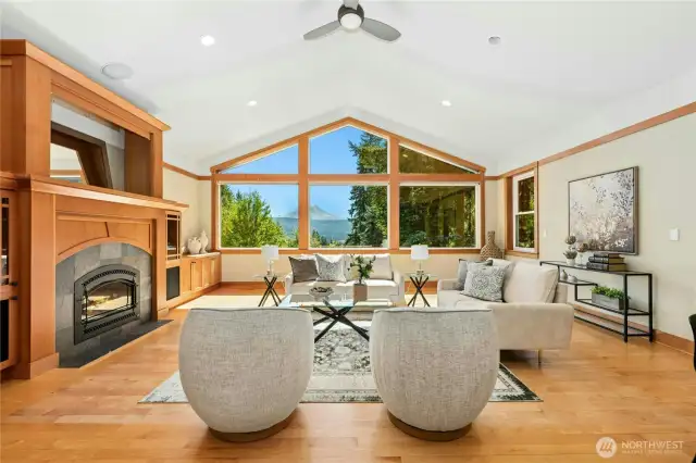 Main living room is a show-stopping statement!
