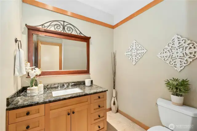 Powder bath on main floor