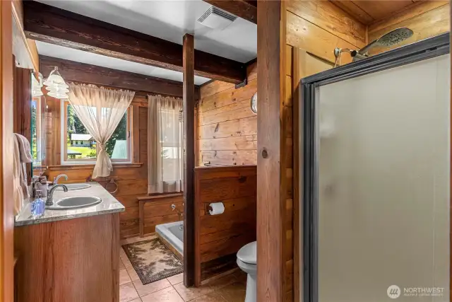 Main floor bathroom