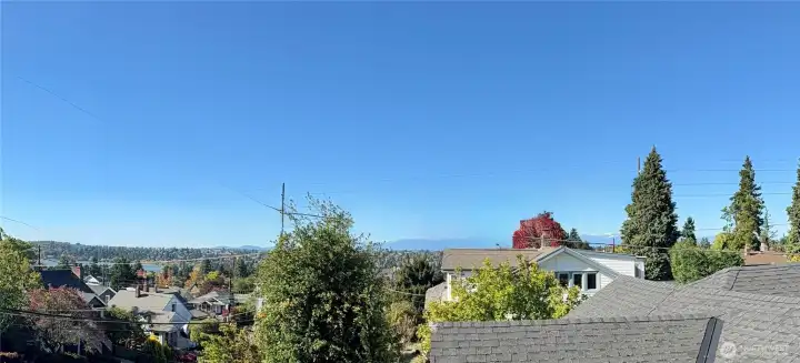 View from upstairs taken by owners