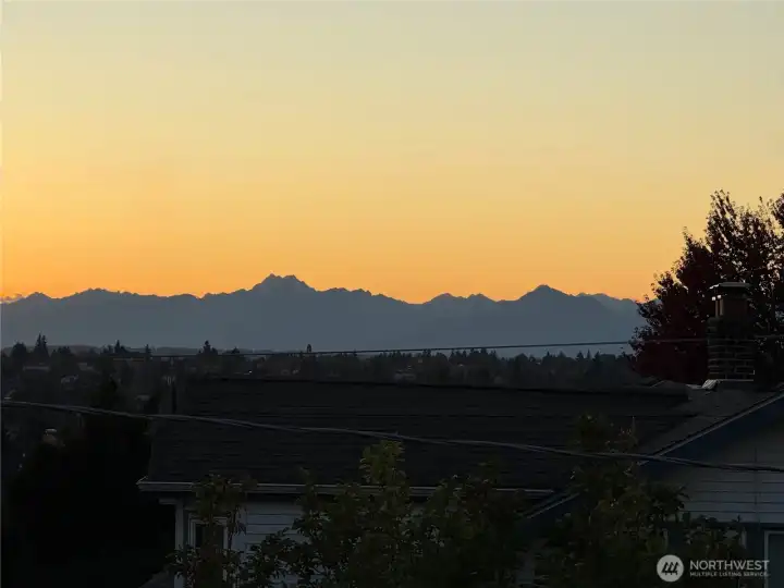 View from upstairs deck