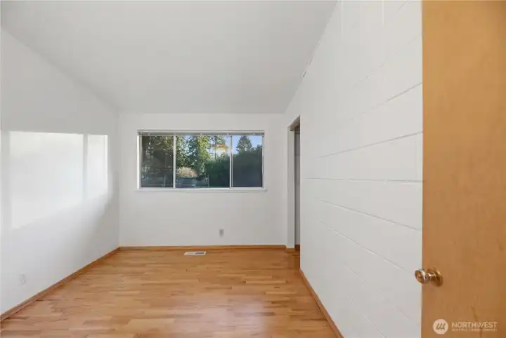 Bedroom 1 on right side as you go down hallway