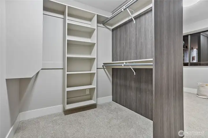 Master closet