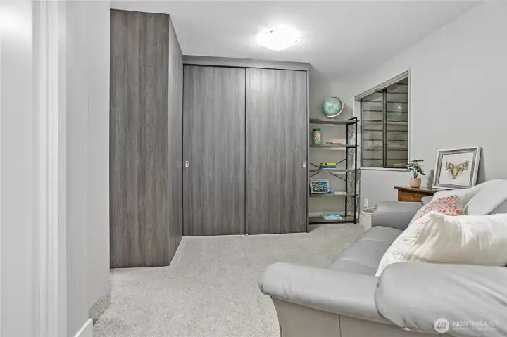 Third bedroom with lots of closet space