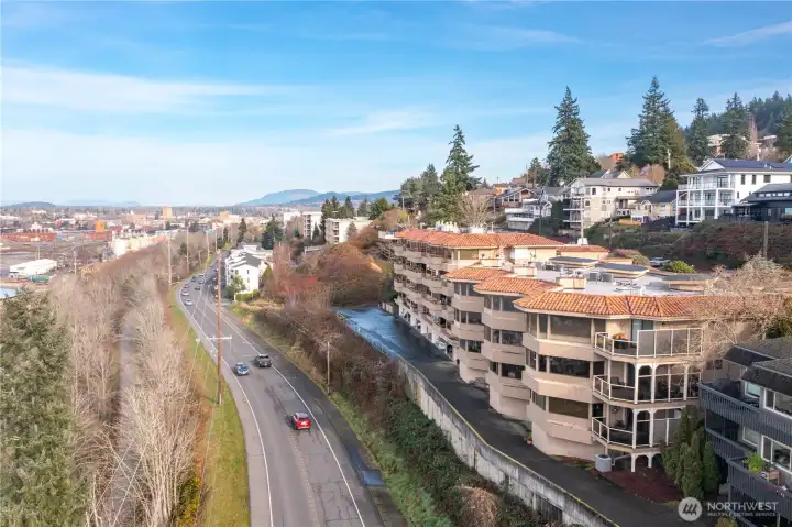 View of the whole building