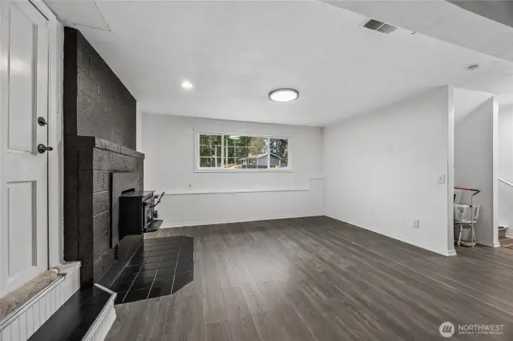 lower level family room