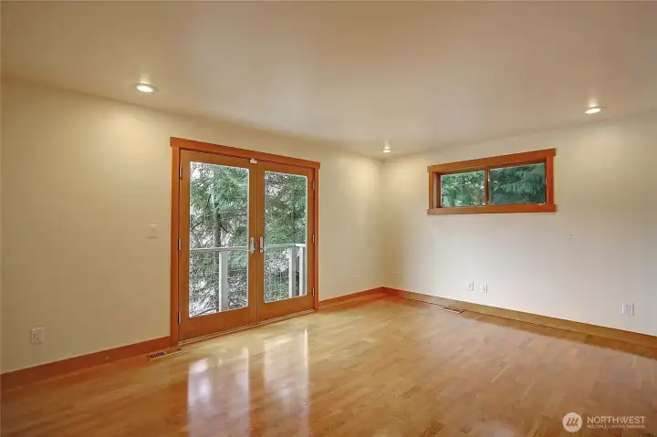 Main Floor Bedroom w/ Private Balcony~