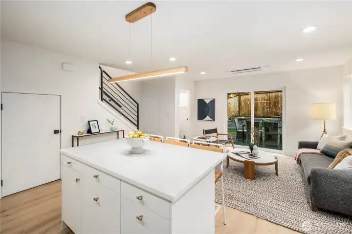 Kitchen Island with excellent storage