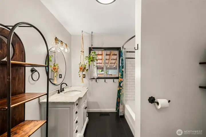 Full bath on main level