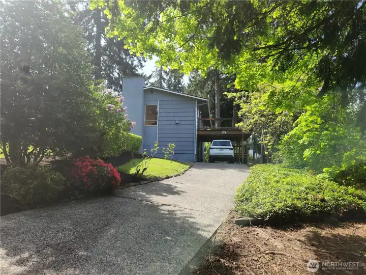 Large SUV Will Fit In Carport With Ease