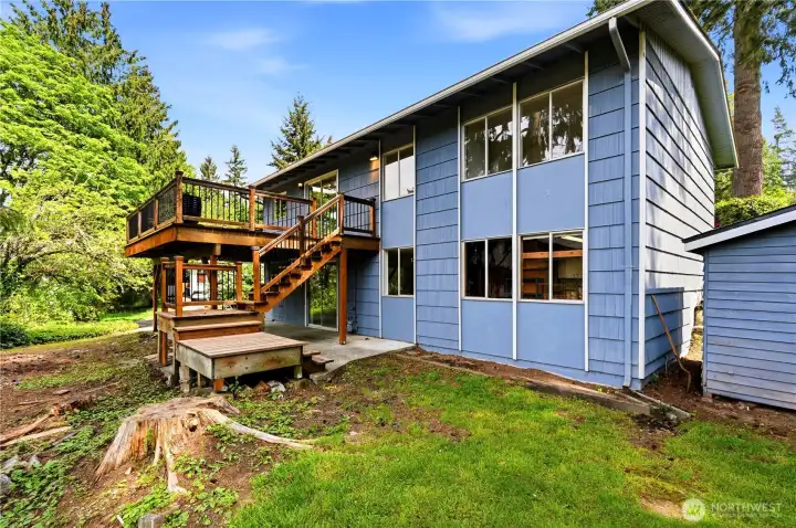 Backyard With Fencing