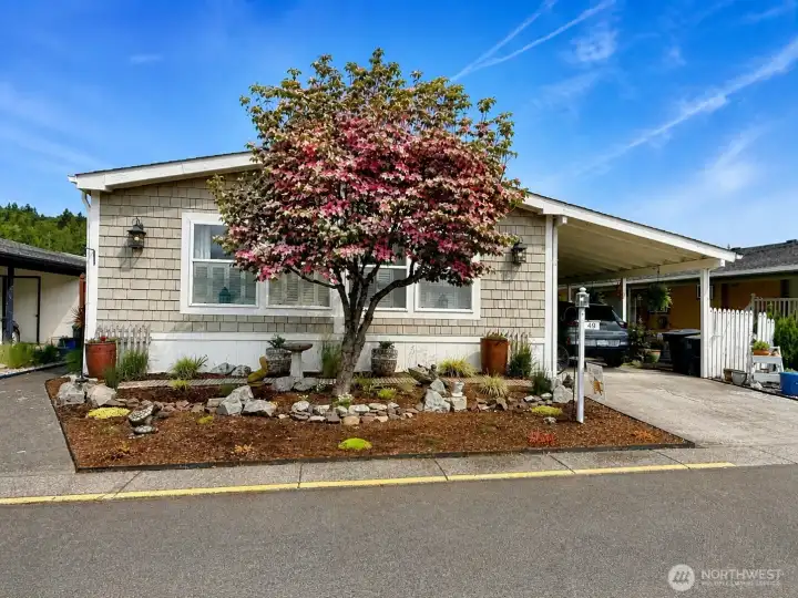 369 Gun Club Rd #49, Woodland WA 98674 Dogwood tree, updated landscaping, exterior, kitchen and inside refresh