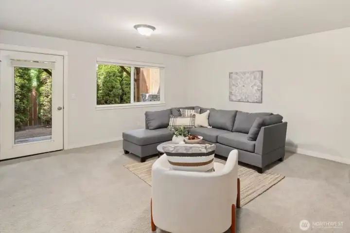 Daylight finishes basement