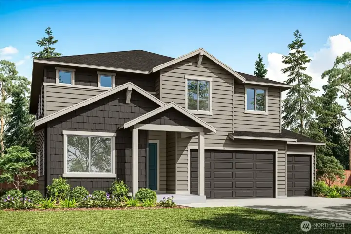 Exterior Rendering Homesite 374