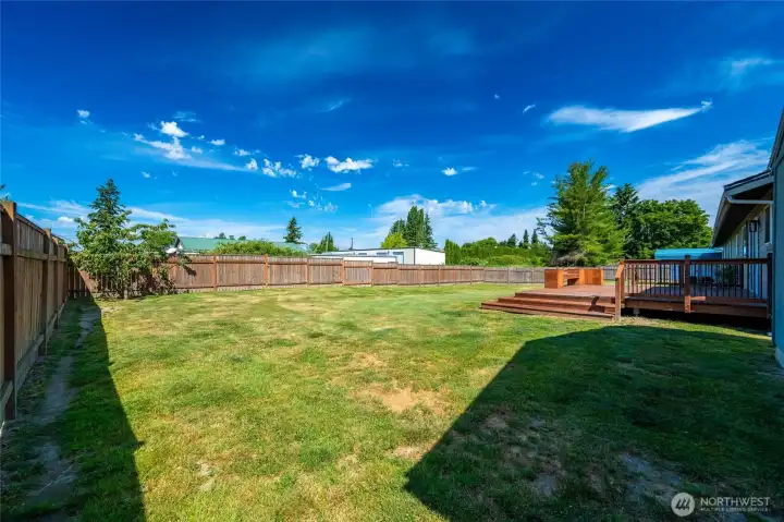 fully fenced yard fully fenced yard