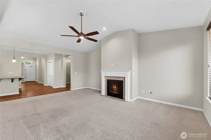 All carpeting was just cleaned, ready for new owners!