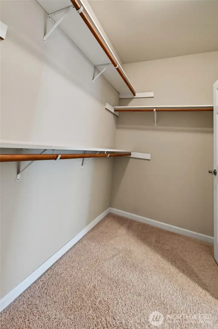 Oversized Walk-in Closet