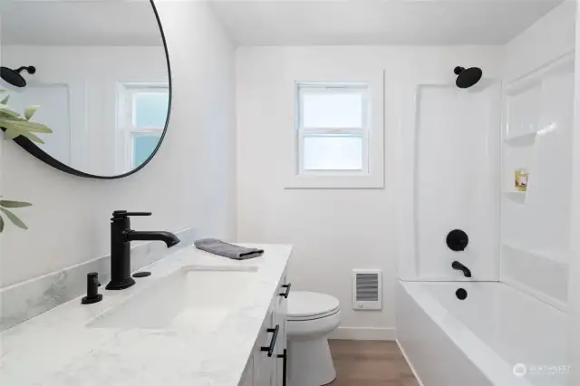 Main full bathroom.