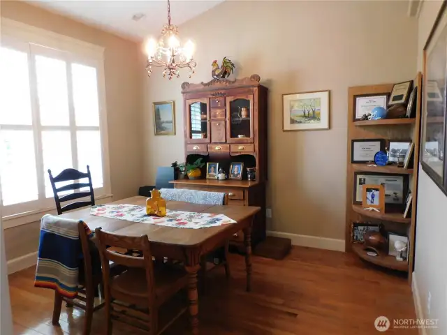 Formal Dining room off of entry