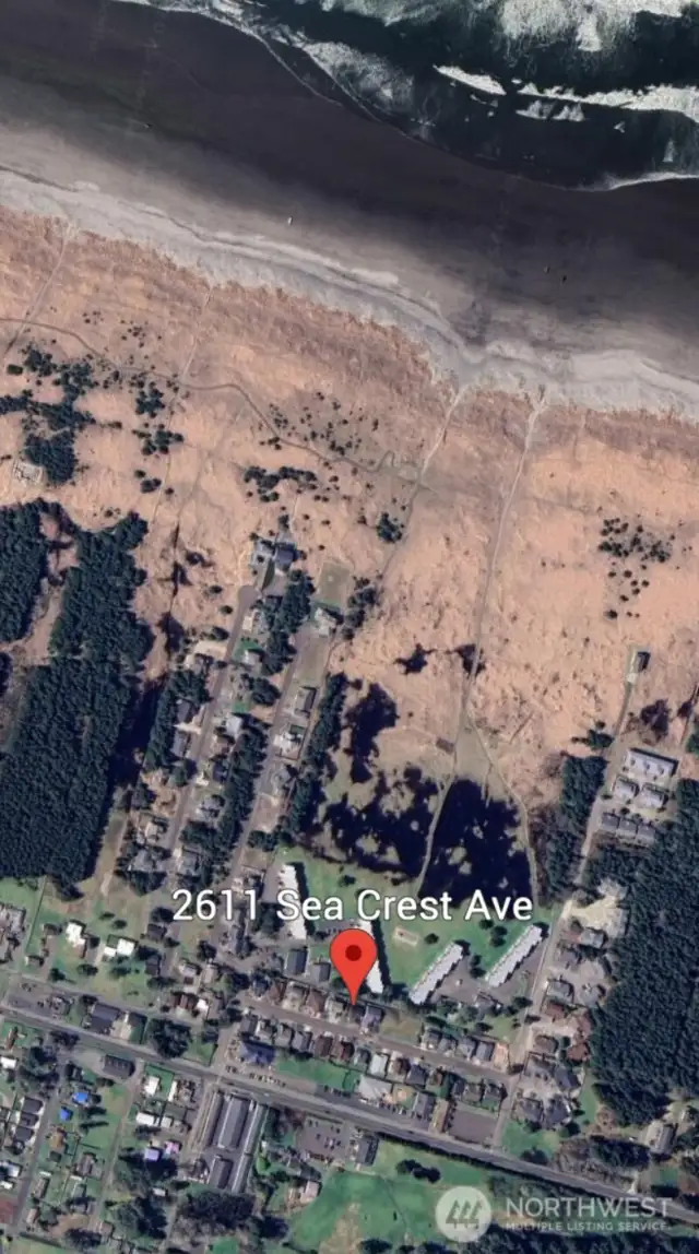 So close to the beach you can hear it