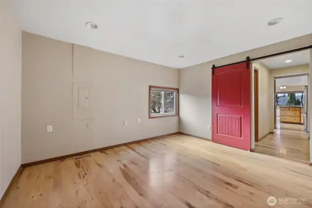 Extra flex room.