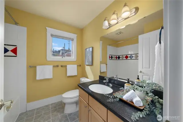 Common bathroom on second floor